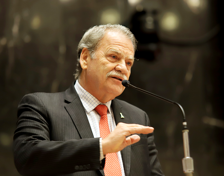 O presidente do TCEMG, Durval Ângelo (Foto: Thiago Rios Gomes)